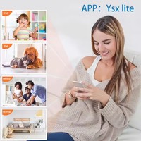 X5 Mini kablosuz 1080P güvenlik kamera gece görüş hareket algılama akıllı ev Video kamera monitör hafıza kartı destekler