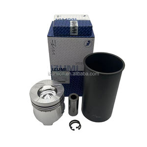 Pistón de motor diésel 4D95 6204-31-2121 Revestimiento de cilindro 6207-21-2121 Anillo de pistón 6204-31-2200 Kit de revestimiento para excavadora PC118MR - Product Image 1