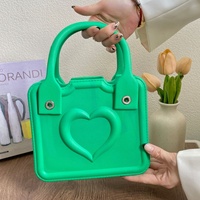 Penjualan laris tas kecil ritsleting lubang wanita baru dompet ponsel tali bahu lebar