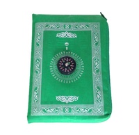 Tapis de Prière Islamique de Poche Portable Imperméable Durable Bon Marché en Gros pour la Décoration de l'Aïd et les Cadeaux