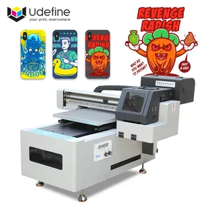 Udefine High Quality Large Format 4050 UV Printer for Mobile Phone Case Printing Machine