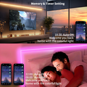 Feican แถบไฟ LED อัจฉริยะไฟ RGB COB ยืดหยุ่นได้ไฟกลางแจ้ง DC 24V IP20 ROHS EMC รับรองอัตโนมัติแสดงผลสี3000K <span class=keywords><strong>4000K</strong></span> - Product Image 5