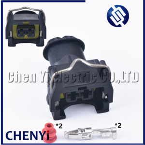 Conector impermeable automotriz de 2 pines, enchufe de arnés de cableado, Conector de inyector para 6849784 1928402571 1 928 402 <span class=keywords><strong>571</strong></span> - Product Image 1