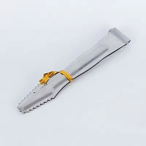 Pince à charbon de bois en métal, accessoires pour fumeurs, fabrication chinoise - Product Image 1