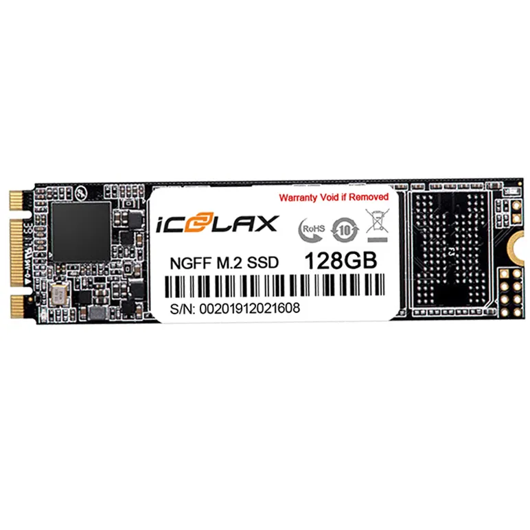 ICOOLAX interfaccia singola personalizza unità a stato solido M.2 interno 2280 pci-e NGFF sssd SSD 128gb