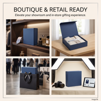 Boîte en carton pliable pour kit d'abonnement de vêtements haut de gamme – Vente en gros et personnalisation