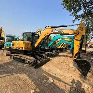 SANY Mini Excavator Utilisé 6 Tonnes SY60C SY60CPro SY60-9 SY600C-10 Hydraulique Crawler Digger Machine" - Product Image 2