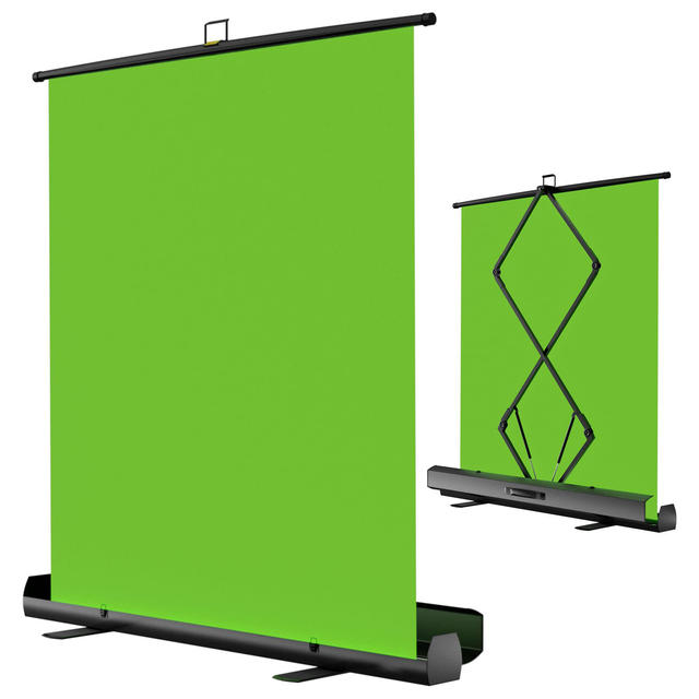 150x200cm Portable Pull up Backdrop Collapsible Chromakey Photo Panel Video Studio Green Screen Background Foldable