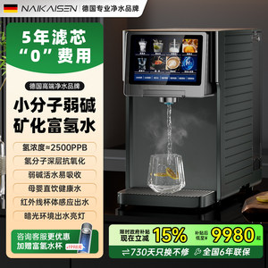Purificateur d'eau de bureau allemand NaiKaisen DK-N3 riche en hydrogène et en strontium, distributeur d'eau chaude instantanée, pour usage domestique, à hydrogène pur. - Product Image 1