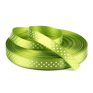 Pita Satin Kustom Pita Natal Cetak Kotak Hadiah Pita Satin Pre-tied - Product Image 6