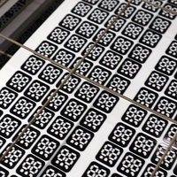 Plaque de commande PC/PVC directe usine, étiquettes et décalcomanies d'avertissement de forme personnalisée, plaque signalétique adhésive pour l'électronique et les machines