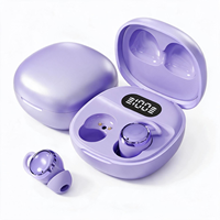 Écouteurs intra-auriculaires X62 Pro Mini pour le sommeil, design invisible pour dormir sur le côté, indicateur de batterie LED, étanchéité IPX3, réduction du bruit