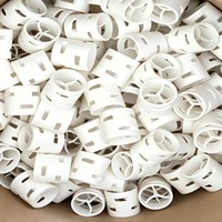 Anneaux Pall en PTFE vierge de haute pureté à 100 % pour absorption chimique, garnissage de colonne, 16 mm, 25 mm, 38 mm, 50 mm, 76 mm, résistants à la corrosion