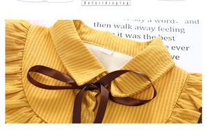 ผู้ผลิตเสื้อผ้าต่างประเทศสำหรับกระโปรงและเสื้อเด็กสไตล์เกาหลีแบบใหม่ ดีไซน์หรูหรา พร้อมชื่อร้านคอมพิวเตอร์ - Product Image 3