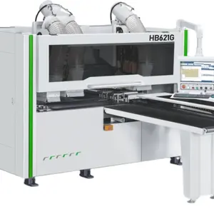 เครื่องเจาะไม้ CNC 6ด้านระบบอัตโนมัติเครื่องเจาะไม้หลายรู HB611G จีน