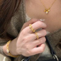 Bague en or 18 carats avec zircon de style rétro pour femmes, argent sterling 925, bagues minimalistes, bijoux fins de créateur personnalisés pour cadeau