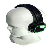 Casque audio sans fil OMFOX Qualcomm, stéréo, circum-auriculaire, sport, Silent DISCO, pour fêtes, clubs et divertissements.