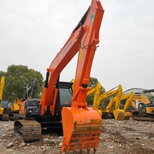 Excavadora de cadenas Hitachi ZX200-3 usada de alta calidad en buen estado, lista para operar, excavadora de 20 toneladas y excavadora de servicio pesado en oferta. - Product Image 4