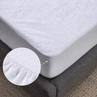 Protecteur de matelas imperméable anti-punaises de lit en corail polaire doux personnalisé pour hôtel