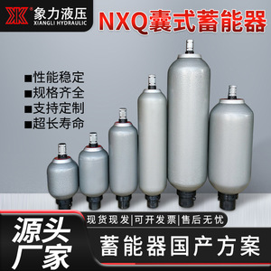 Acumulador de vejiga hidráulica NXQ1L 4L 6.3L 10L 16L 25L 40L para almacenamiento de nitrógeno en sistemas hidráulicos - Product Image 4