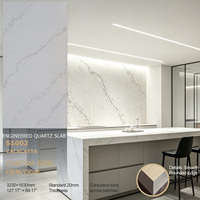 Dalle de quartz S1002 Calacatta White, 7 granulométries de 6-8 à 150 mesh, standard 150, vente en gros