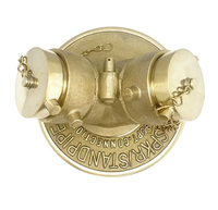 Système de protection incendie UL FM, système de sprinkler, tuyaux de lutte contre l'incendie, raccords siamois en laiton 300 PSI, clapet