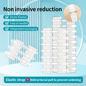 Tiras Adhesivas para Cierre de Heridas con Cierre de Seguridad, Desechables Médicos Hospitalarios para un Cierre de Heridas Eficaz - Product Image 4