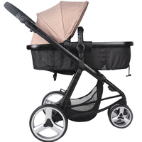 Haute paysage pliable poussette voyage bébé système de voyage infantile 3 en 1 bébé poussette poussette nouveau-né landau landau bébé landau