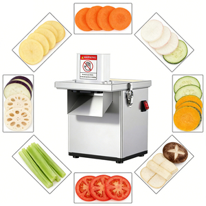 Hachoir à légumes commercial à moteur 220V, facile à utiliser, faible bruit, solution pour la formation du personnel et les manques de compétences - Product Image 1