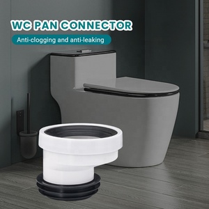 Connecteur P à S en plastique à usage domestique moderne pour <span class=keywords><strong>WC</strong></span> supprime 2-2.5cm TP012 casserole décalée avec joint en caoutchouc <span class=keywords><strong>WC</strong></span> S Trap 4 TP012 - Product Image 3