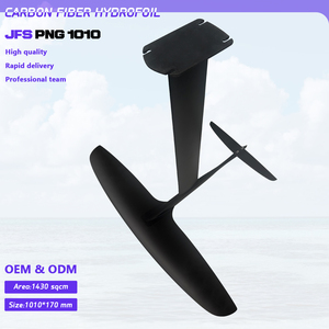โรงงาน OEM/ODM ผลิตบอร์ดไฮโดรฟอยล์ JFS-Axis รุ่น PNG 1010 ทำจากคาร์บอนไฟเบอร์ สำหรับเล่นเซิร์ฟ ฟอยล์ปีกหน้า ซีรีส์ Pump Glide รุ่น JFS SP - Product Image 3