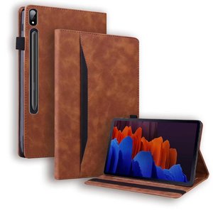 Para Lenovo Tab P12 <span class=keywords><strong>Pro</strong></span> 12,6, funda para tableta, funda de lujo con soporte de negocios, Funda de cuero con tapa, funda para tableta a prueba de golpes de cuero pu - Product Image 2