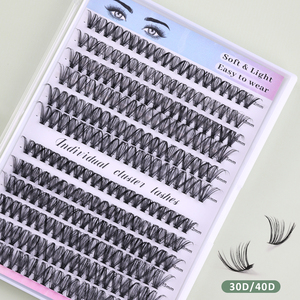 Nhãn hiệu riêng tùy chỉnh hộp giấy alibab đánh giá vẻ đẹp khác cá nhân Tóc tổng hợp DIY lông mi mở rộng - Product Image 3