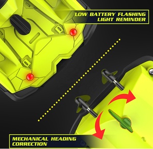 AiJH Rc barco Control remoto lancha eléctrica modelo <span class=keywords><strong>de</strong></span> alta velocidad 2,4G agua Rc lancha motora Juguetes - Product Image 6