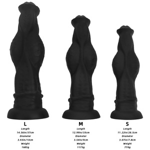 Vibromasseur réaliste grand format en forme de cheval sauvage sans œufs, en silicone souple, étanche, pour hommes et femmes - Product Image 6