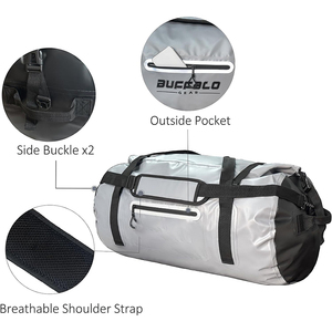 Free Sample <b>Waterproof</b> Dry Bag <b>Backpack</b> for Kayaking Boating Sailing Canoeing Rafting Fishing Camping <b>Roll</b> <b>Top</b> Kayak <b>Backpack</b> - Product Image 3
