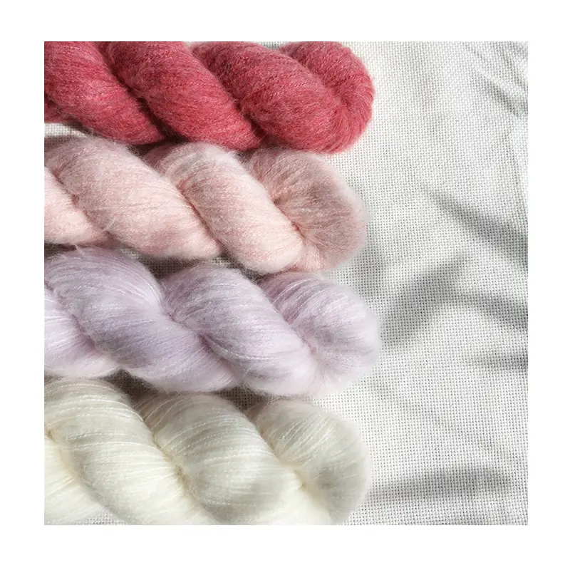 Sale New 6Ballsx50g Soft Cashmere Silk Velvet Baby Hand Knitting Crochet Yarn 29 