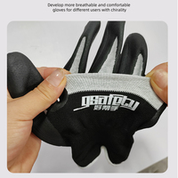 Vente en gros Gants électriques industriels robustes Gants d'isolation électrique en nitrile de sécurité au travail 400V