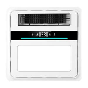 Radiateurs électriques domestiques intelligents 110V plafond éclairage intégré ventilateur <span class=keywords><strong>de</strong></span> Ventilation souffleur d'air chaud <span class=keywords><strong>chauffage</strong></span> <span class=keywords><strong>de</strong></span> <span class=keywords><strong>salle</strong></span> <span class=keywords><strong>de</strong></span> <span class=keywords><strong>bain</strong></span> - Product Image 1