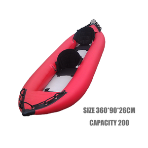 Kayak Inflable de PVC de Grado Militar TK-2 2024 para 2 Personas, Listo para Navegar, con Piso de Tecnología Drop Stitch, Remo, Asiento Trasero con Cojín - Product Image 4