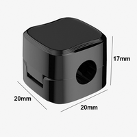 6 pièces de clips de câble multifonctionnels en ABS noir/blanc, organisateur de câbles, gestion des câbles, support de câble USB, pour bureau, voiture, maison, bureau