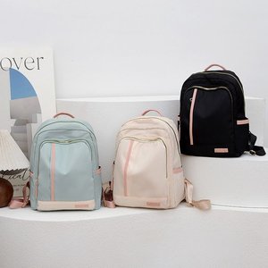 <span class=keywords><strong>Sac</strong></span> à dos <span class=keywords><strong>femme</strong></span> 2026 Nouvelle Collection Grande Capacité Décontracté Polyvalent Style Preppy Fermeture Éclair Léger <span class=keywords><strong>Voyage</strong></span> École - Product Image 1