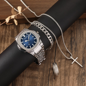 <span class=keywords><strong>Orologio</strong></span> Casual di Lusso, Moda in Acciaio Inossidabile, Luminoso e Impermeabile, <span class=keywords><strong>Orologio</strong></span> da Uomo, <span class=keywords><strong>Orologio</strong></span> al Quarzo Impermeabile in Lega per Affari - Product Image 5