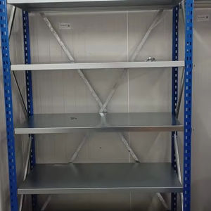 Étagère métallique industrielle réglable à 5 niveaux, sans boulons, haute capacité de charge - Product Image 1