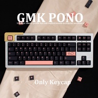 GMK PONO 129 Keys Cherry Profile PBT Keycap DYE-SUB English Custom Personality Keycaps for Mechanical Keyboard 61/64/68/75/84