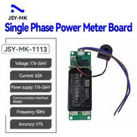 Carte PCB PDU IP intelligente avec affichage LCD, module de compteur d'énergie et port RS485 pour armoire de serveur de télécommunications