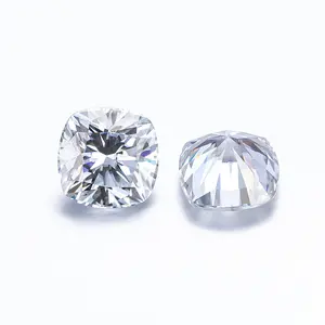 Toptan fiyat takı nişan yüzüğü 3mm 4mm 5mm hpht d renk vvs yastık kesim gevşek lab yetiştirilen diamonds