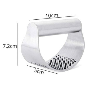 Prensa de Ajo Manual Premium de Acero Inoxidable de Alta Resistencia con Mango Ergonómico, Utensilio de <span class=keywords><strong>Cocina</strong></span> Ecológico - Product Image 2