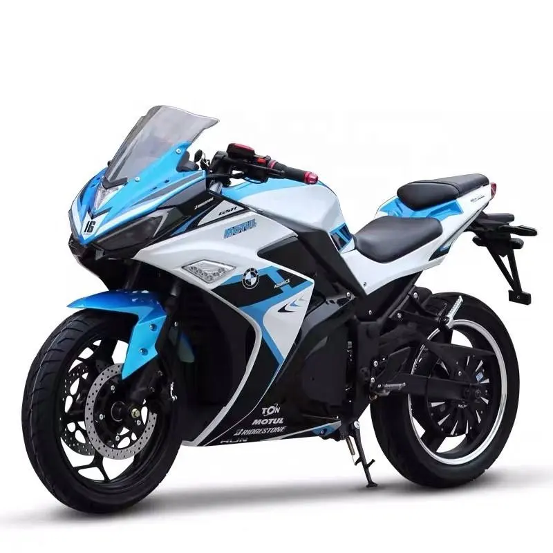 Envío de fábrica 3000W a 8000W Motocicleta de carreras eléctrica para adultos de dos ruedas