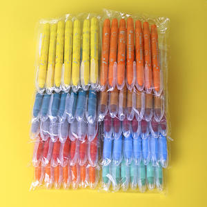 Ensemble de 24 crayons de <span class=keywords><strong>cire</strong></span> rotatifs à l'eau, solubles, en gros, pour étudiants, maternelle, rouge à lèvres soyeux, pinceau pour l'organisation - Product Image 4